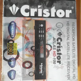 Receptor Satélite Digital HD Cristor