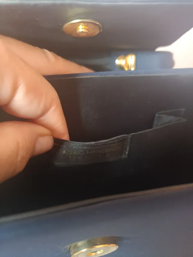 Mini bolso de fiesta azul