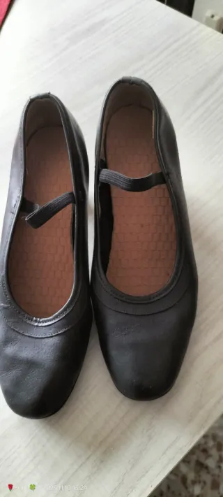 Zapatos de Piel Flamenco, Sevillanas Negro