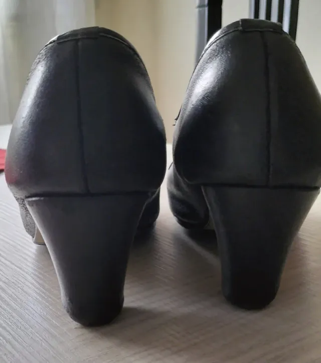 Zapatos de Piel Flamenco, Sevillanas Negro