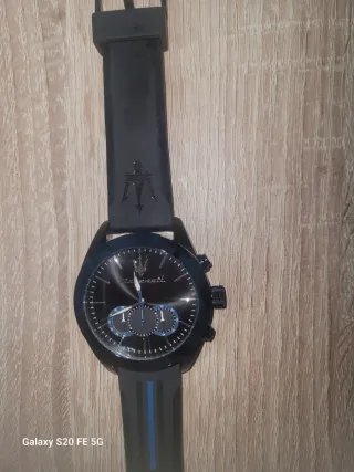 Reloj Maserati Negro Nuevo Me costo 229€