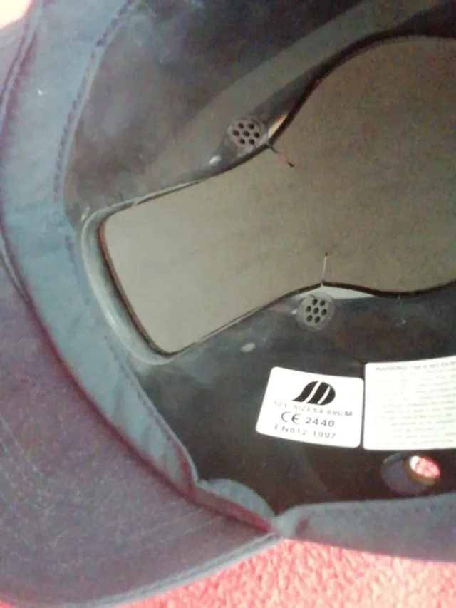 Gorra de trabajo azul