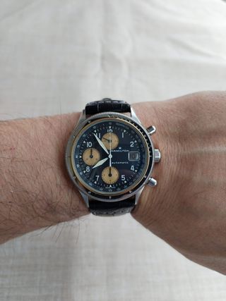 Hamilton Automático Cronógrafo Lemania