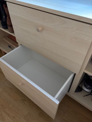 Mueble TV salón o dormitorio madera Ersnas Ikea