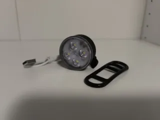 Luz LED Bicicleta Blanca USB