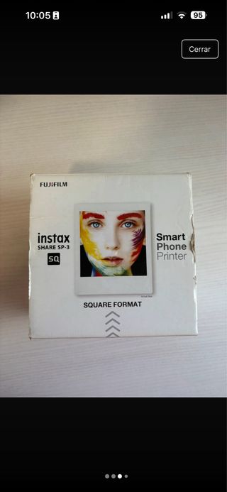 Impresora Fotos Fujifilm Blanca