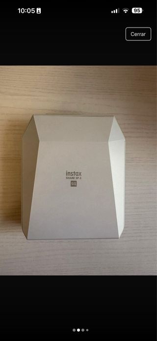 Impresora Fotos Fujifilm Blanca