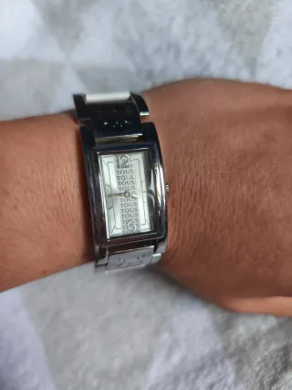 Reloj Tous acero y Blanco