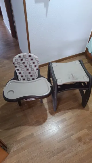 Trona convertible para bebé