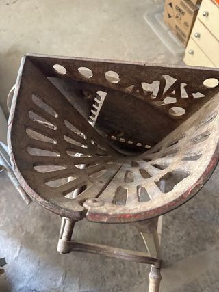 Triturador de remolacha antiguo