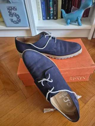 Zapatos Gadea Azul Marino