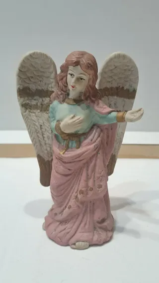 2 personaggi presepe in ceramica