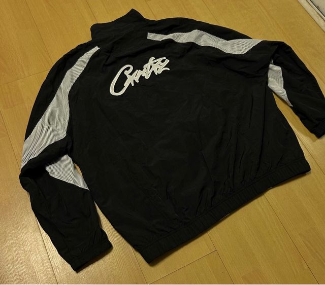 Conjunto Corteiz chándal negro y blanco