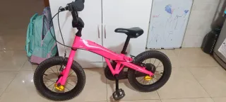 Bicicleta infantil rosa MONTY