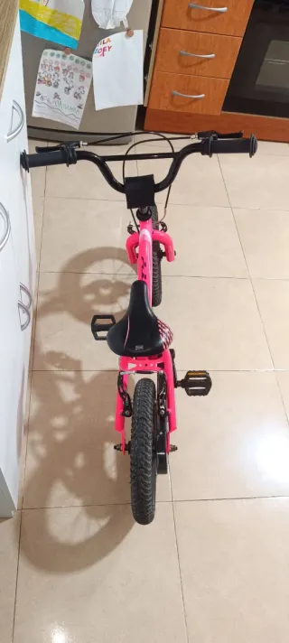 Bicicleta infantil rosa MONTY