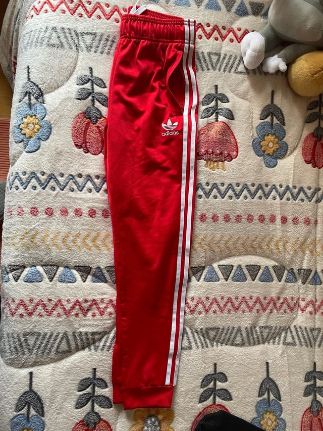 Pantalón Adidas Rojo