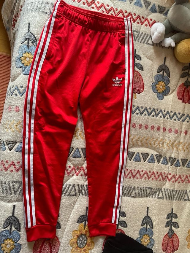 Pantalón Adidas Rojo