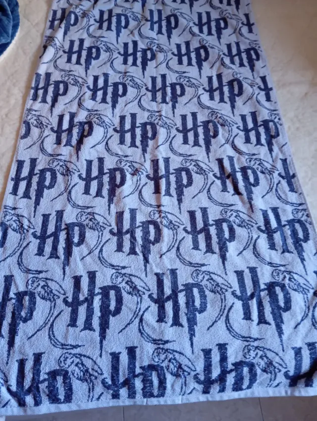 Toalla Harry Potter Azul y celeste