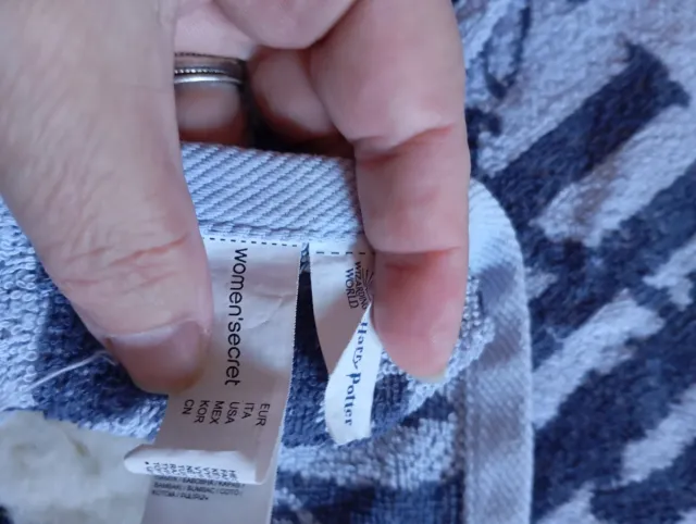 Toalla Harry Potter Azul y celeste