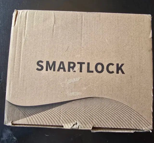 Cerradura Inteligente Negra con Llaves y USB