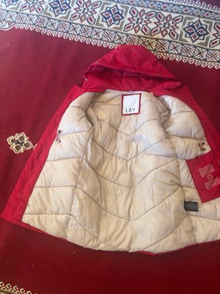 Cappotto donna LAY rosso taglia M
