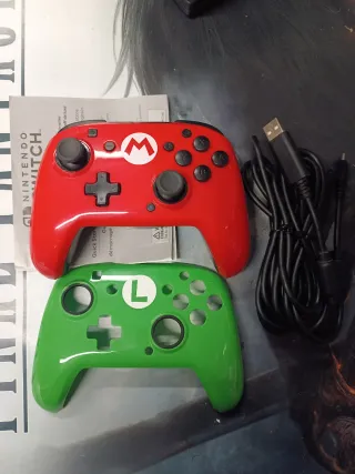 Controller Nintendo Switch Super Mario Rosso