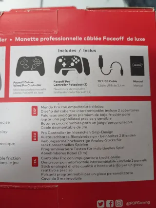 Controller Nintendo Switch Super Mario Rosso