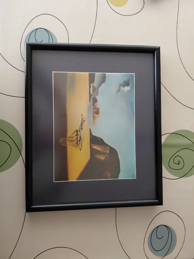 Set 4 Láminas Decorativas Marco Negro