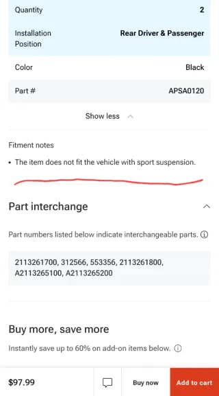 Amortiguadores Traseros A-Premium