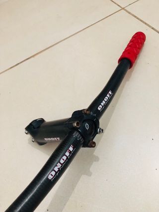 Manillar y potencia Onoff carbono