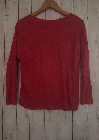 Jersey fino rosa-rojo