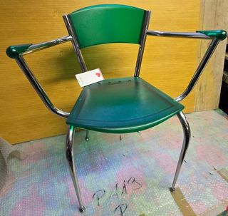 Sedia Baleri design italiano verde