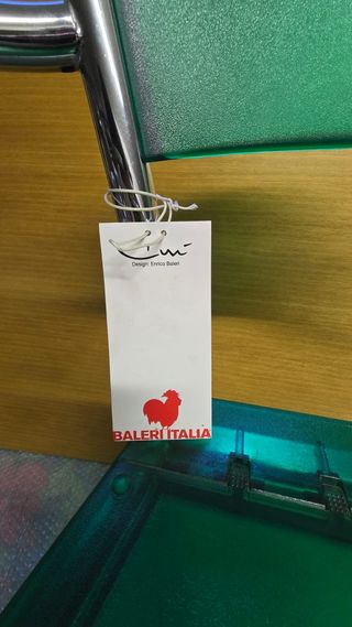 Sedia Baleri design italiano verde