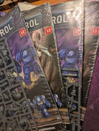 4 Fascículos Warhammer Combat Patrol 2x12 y 2x13