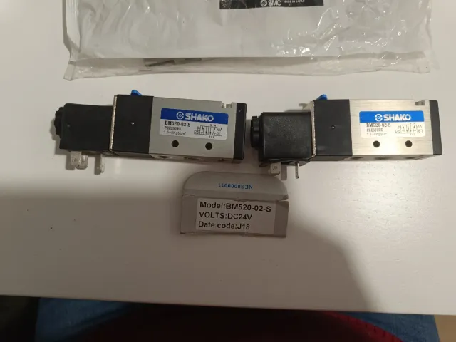 Electrovalvulas Neumáticas SMC y Shako