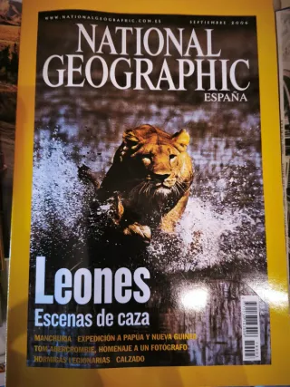 Lote revistas National Geographic España