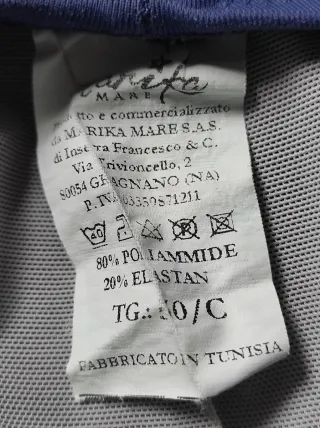 Costume intero donna tg. 50/C.