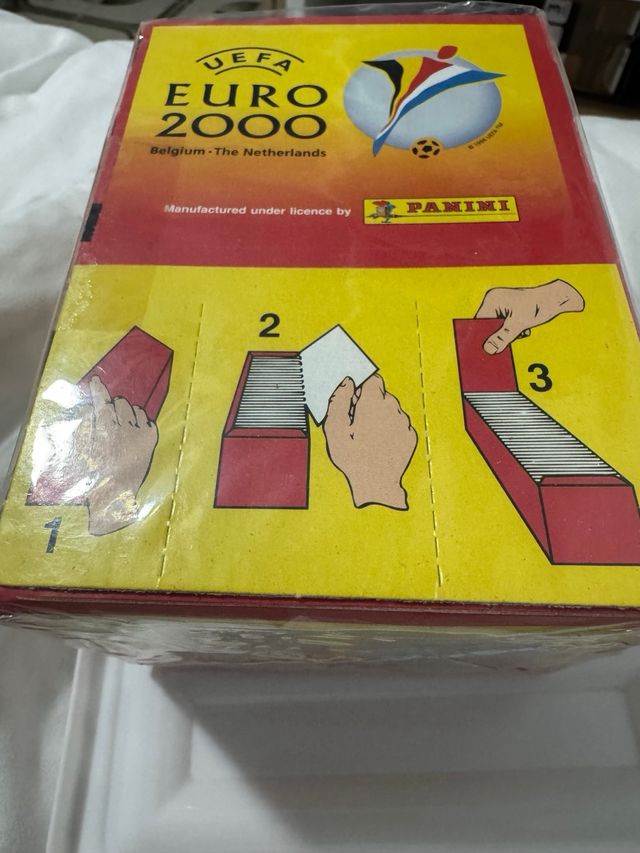 Scatola Panini UEFA Euro 2000 Sigillata