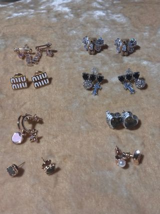 Pendientes varios 5euro el par 3+1 gratis