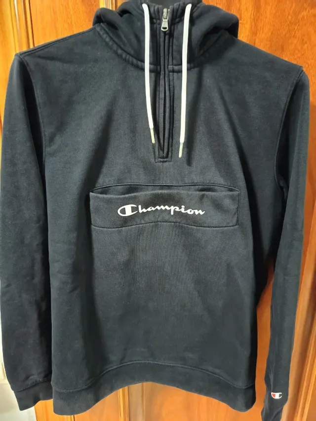 Sudadera Champion Negra Talla S