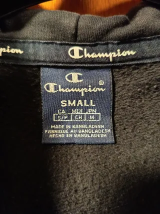 Sudadera Champion Negra Talla S