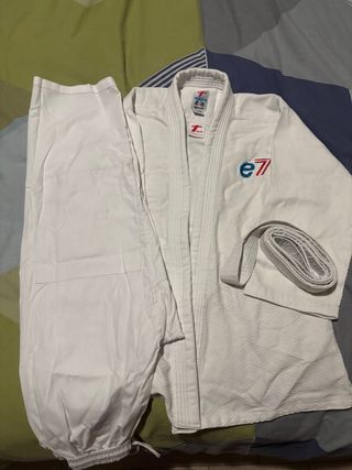 Kimono Karate Mizuno Unisex Blanco