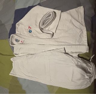 Kimono Karate Mizuno Unisex Blanco