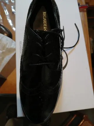 Zapatos mujer REGARDE LE CIEL negros talla 40