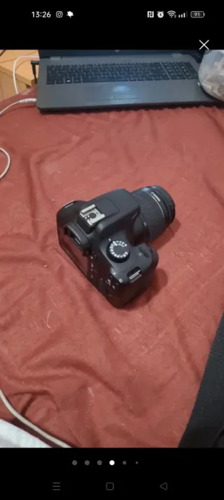 Cámara Canon EOS 4000D Negra