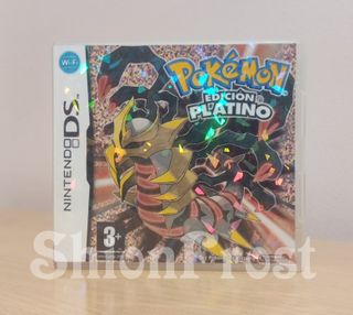 Caja HOLOGRÁFICA TRIÁNGULOS Pokémon Platino