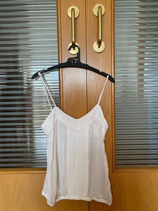 Camisa de tirantes blanca