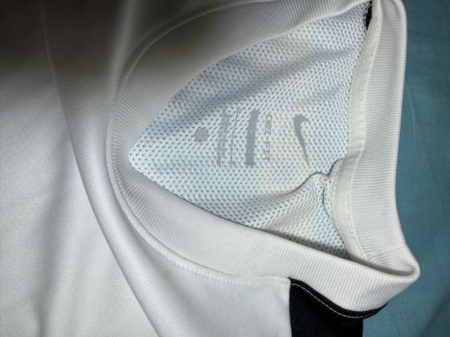 Camiseta Nike Blanca y Negra Talla L