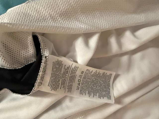 Camiseta Nike Blanca y Negra Talla L