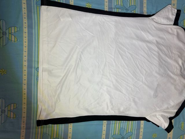 Camiseta Nike Blanca y Negra Talla L